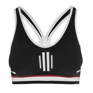 CHAMPION AUTHENTIC ATHLETICWEAR WOMEN INFINITY STRIPE SPORT BRA BRA SIZE L BLACK